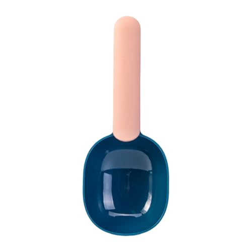 Poo4kark Pet Exquisiter praktischer Futterschaufel-Futterlöffel für Haustiere für Katzen Hunde (Blue, 20x8x3cm) von Poo4kark