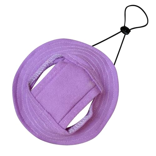 Poo4kark Pet Fischerhüte für Hunde, Sommerhut mit runder Krempe, Haustierhut mit Ohrlöchern Nackenband, verstellbar, zum Klettern im Freien, Sonnenblende, Sonnenschutz, Strangulationskappe für (B, S) Poo4kark Pet Fischerhüte für Hunde, Sommerhut mit runder Krempe, Haustierhut mit Ohrlöchern Nackenband, verstellbar, zum Klettern im Freien, Sonnenblende, Sonnenschutz, Strangulationskappe für (B, S) von Poo4kark