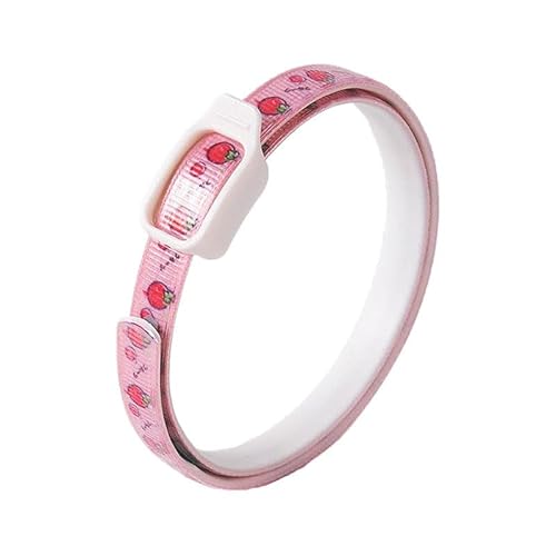 Poo4kark Pet Floh- Zeckenhalsband für Katzen Hunde, mit Ölen, verstellbar, waschbar, langlebig, sichere gezackte Schnalle, Farbstile (5x5x1cm) von Poo4kark