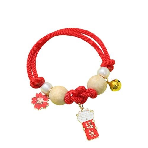 Poo4kark Pet Floh- Zeckenhalsband für Katzen I Weich bequem | Flöhe Zecken (Red, 13cm) von Poo4kark