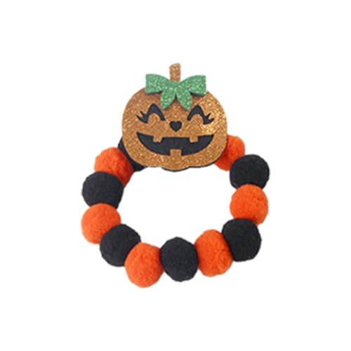 Poo4kark Pet Halloween-Halsband für Haustiere, Haustier-Halloween-Thema, Halsband, interessantes Haustierzubehör für Halloween, täglich (A, S) von Poo4kark