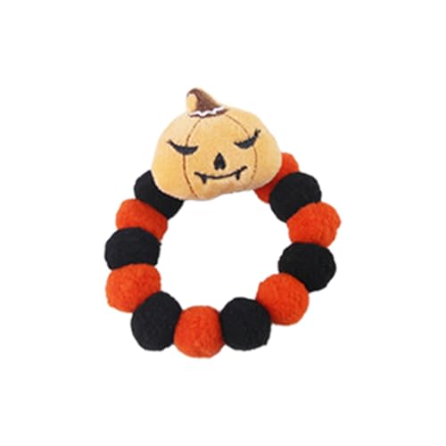 Poo4kark Pet Halloween-Halsband für Haustiere, Haustier-Halloween-Thema, Halsband, interessantes Haustierzubehör für Halloween, täglich (D, M) von Poo4kark