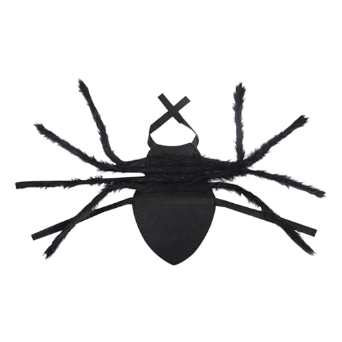Poo4kark Pet Halloween Haustiergeschirr Katze Welpen Fledermausflügel Dekoration Einstellbare Urlaub Haustier Kostüm Lustige Transformation Dekoration Set (C, 100.00) von Poo4kark