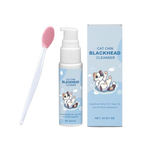 Poo4kark Pet Haustier-Zahnpflegeset, Dekontaminations-Reinigungslösung für Katzen Hunde, 30 ml (Sky Blue, 14.8cm) von Poo4kark
