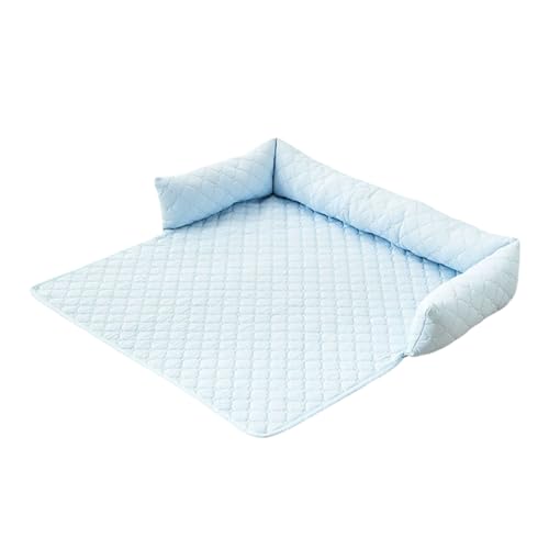 Poo4kark Pet Hundebett 2025, rutschfeste Hundedecke, strapazierfähig leicht zu reinigen, Haustierunterlage für drinnen draußen, ideal als Hundebett, Schlafsofa, Bodendecke fürs Auto, (Blue, 70x70cm) von Poo4kark