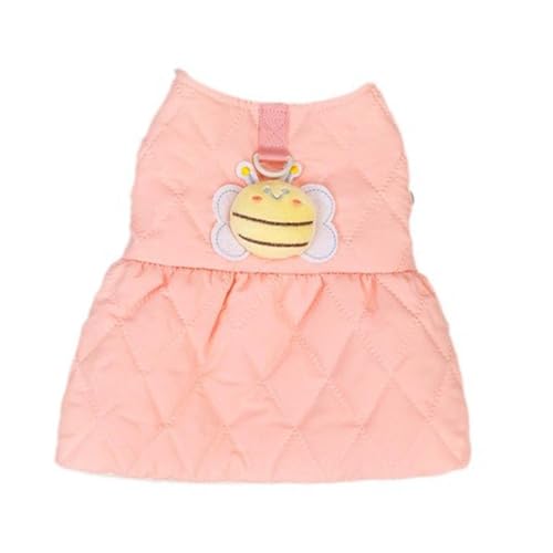 Poo4kark Pet Hundekleid geeignet für kleine Hunde Lolita Kleidung Kleidung Haustier Mädchen süße warme Mantel Kleidung Kleidung Winter (G, One Size) von Poo4kark