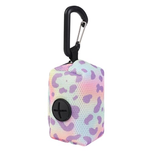 Poo4kark Pet Hundetaschenhalter Hundetaschenspender Aufbewahrungstasche Hundetaschenspender Hundetaschenhalter Hundetaschenhalter mit Karabiner Hundetaschenhalter Hundetaschenhalter (E, One Size) von Poo4kark
