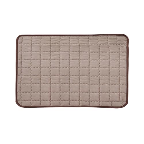 Poo4kark Pet Katzenpads Sommerpads Hunde- Katzenpads Haustier-Selbstpads Sommer-Eispads Kratzschutz Natürlich (D, 50x70cm) von Poo4kark