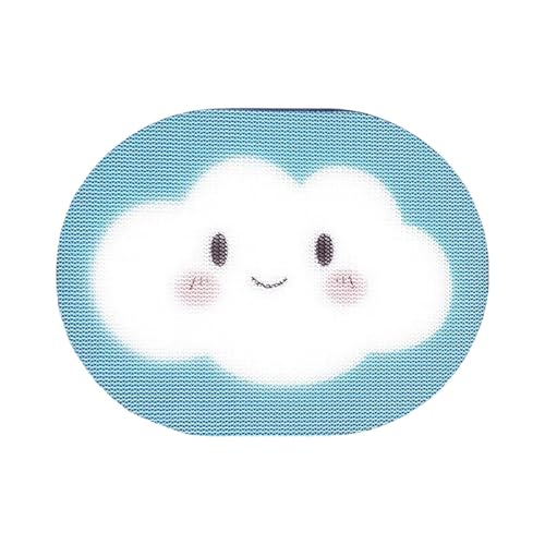 Poo4kark Pet Kratzmatte für Katzen, natürliches Sisal, Corgi-Form, Kratzmatten für Katzen, Rutschfestes Katzenkratzbrett, für Hauskatzen, horizontaler Katzenkratzbrett-Teppich (A, One Size) von Poo4kark