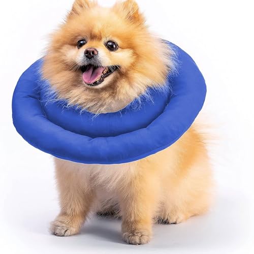 Poo4kark Pet Leichtes Haustier-Genesungshalsband, weich, E, für Hunde/Katzen, Bequeme Halskrause zum (französisch zugelassen) (B, 30.00) von Poo4kark
