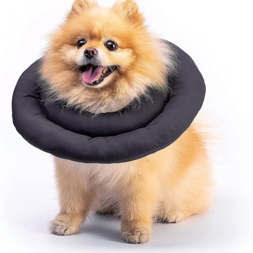 Poo4kark Pet Leichtes Haustier-Genesungshalsband, weich, E, für Hunde/Katzen, Bequeme Halskrause zum (französisch zugelassen) (C, 30.00) von Poo4kark