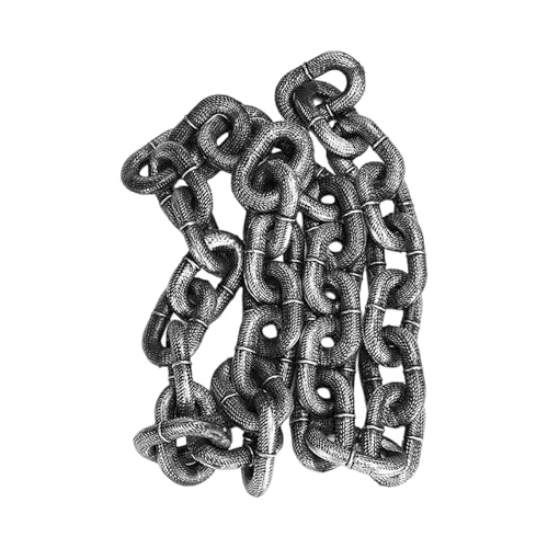 Poo4kark Pet Lustige Hundeleine Kette für kleine, mittelgroße große Hunde, langlebige Haustierleine Kunststoff für Hunde Katzen, Spaziertraining im Freien (A, 1.5m) von Poo4kark