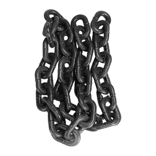 Poo4kark Pet Lustige Hundeleine Kette für kleine, mittelgroße große Hunde, langlebige Haustierleine Kunststoff für Hunde Katzen, Spaziertraining im Freien (C, 1.5m) von Poo4kark