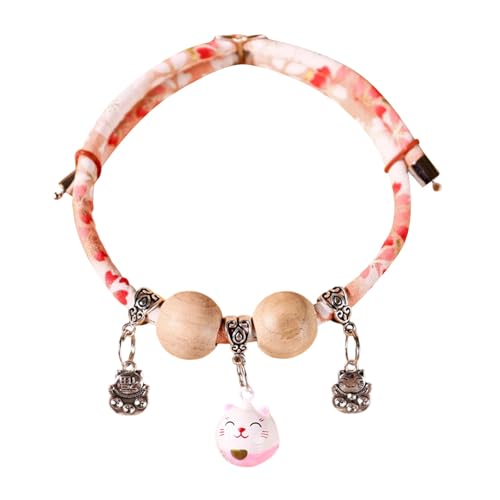 Poo4kark Pet Strapazierfähiges Haustierhalsband für Hunde Katzen, bequem, verstellbar, weich, Riemen für das Spaziertraining im Innen- Außenbereich (35cm) von Poo4kark