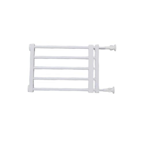 Poo4kark Pet Verstellbare Haustiertüren -gehäuse, 15 bis 23 breite Innenbarrieren, geeignet für Hunde, Katzen, Welpen freistehende Sportgehäuse (White, 24x60cm) von Poo4kark