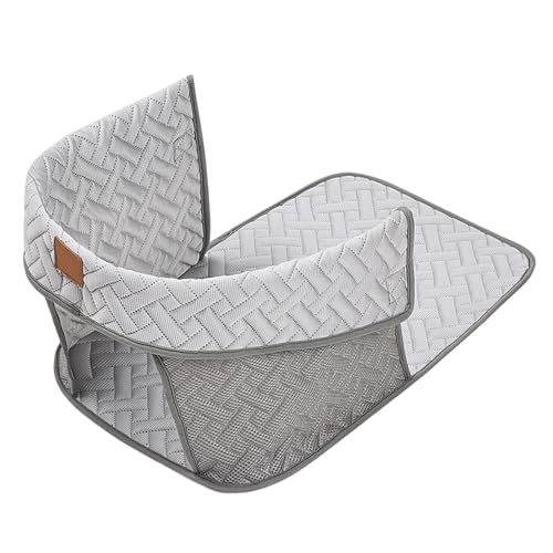 Poo4kark Pet Waschbares Haustierbett für Hundekinderwagen, abnehmbare Kinderwagen-Schutzeinlage für Katzen, Welpen, Tiere, die im Freien spazieren gehen, geeignet für die meisten (Grey, 54.5x37x27cm) Poo4kark Pet Waschbares Haustierbett für Hundekinderwagen, abnehmbare Kinderwagen-Schutzeinlage für Katzen, Welpen, Tiere, die im Freien spazieren gehen, geeignet für die meisten (Grey, 54.5x37x27cm) von Poo4kark