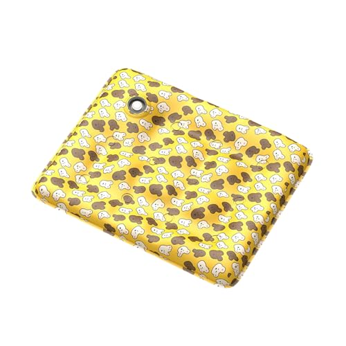 Poo4kark Pet Wassersensormatte, Wassersensormatte, Haustierfisch, Wassersensormatte, Wassersensormatte für Kinder, Wasserspiele, Wassersensormatte, fühlt Sich kühl bequem an (Yellow, 60x90cm) von Poo4kark