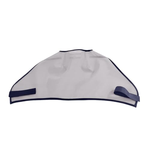 Poo4kark Pferdefliege mit Pferdefliege, Vollgesichtsabdeckung feinem Netzgewebe, bietet eine bessere Luftzirkulation für Pferde (Grey, 75x39cm) von Poo4kark