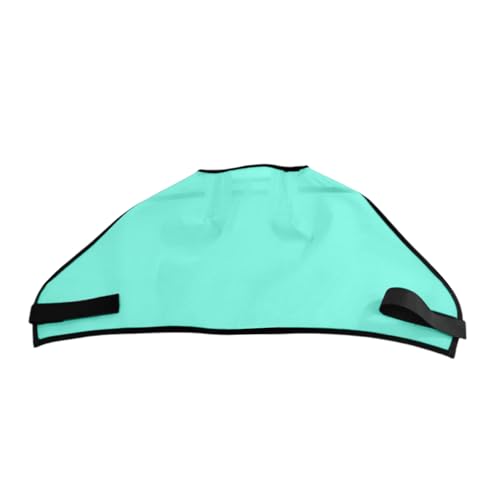 Poo4kark Pferdefliege mit Pferdefliege, Vollgesichtsabdeckung feinem Netzgewebe, bietet eine bessere Luftzirkulation für Pferde (Light Green, 75x39cm) von Poo4kark