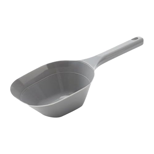Poo4kark Robuster Kunststoff-Spatel für EIS Lebensmittel in der Küche, Mehrzweck- für Mehl Hundefutter, Kochen zu Hause (Grey, 23.5X8.5X5.4) von Poo4kark