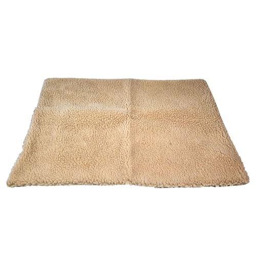 Poo4kark Selbstwärmendes Haustierbett Thermo-Heizkissen für Katzen Hunde -Wärmekissen abnehmbar waschbar Innen Außen (A, 60x48x2cm) von Poo4kark