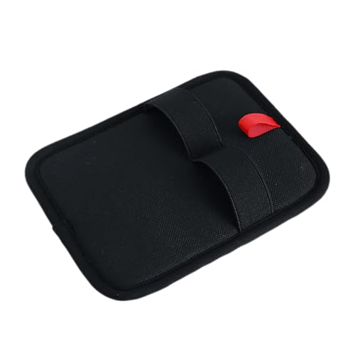 Poo4kark Tierhaarentferner, elektrostatische Tierhaarentfernungshandschuhe, wiederverwendbarer Katzen- Hundehaarentferner für Couch, Möbel, Teppich, Autositz, verbessertes (Black, 17x13cm) von Poo4kark