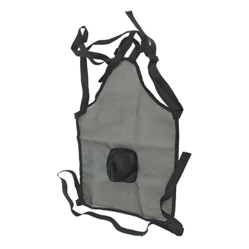 Poo4kark Ziegenrockschürze für Zuchtschafe Ziegen, Verstellbarer Riemen, hochwertige Viehkleidung, ideal für Zuchtkontrolle, Robustes Tierzubehör (Black, 64X36cm) von Poo4kark