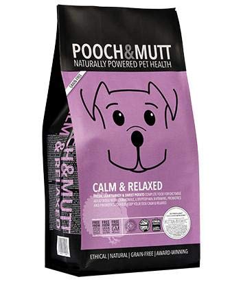 Hündchen Und Mutt Ruhig Und Entspannt Ohne Getreide Komplette Hundefutter (2Kg) (Packung mit 6) von Pooch and Mutt