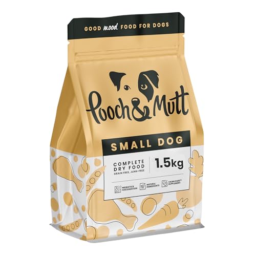 Pooch & Mutt - Getreidefreies Trockenfutter mit Superfoods für Hunde kleiner Rassen, 1,5 kg von Pooch & Mutt