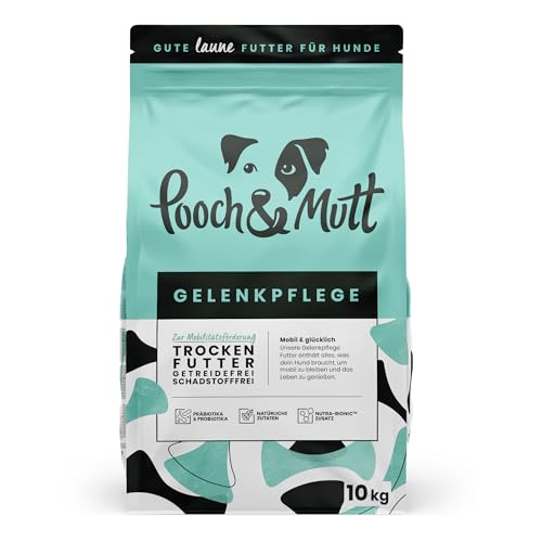 Pooch & Mutt - Joint Care - Getreidefreies Trockenfutter mit Lachs & Süßkartoffel für Hunde zur Unterstützung der Gelenke, 10 kg. von Pooch & Mutt