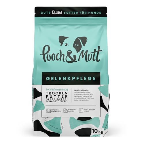 Pooch & Mutt - Gelenkpflege, Getreidefreies Alleintrockenfutter für Hunde, Lachs und Süßkartoffel, 10 kg von Pooch & Mutt