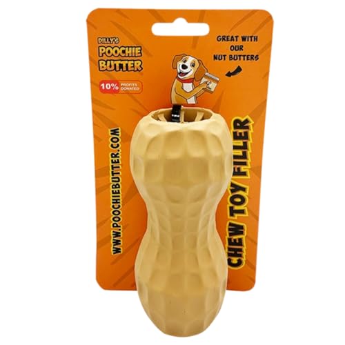 Erdnussbutter Hundespielzeug | Hund Erdnussbutter Spielzeug Füllstoff | Hundekauspielzeug | Poochie Butter Spielzeug Groß Erdnussbutter Hundespielzeug | Hund Erdnussbutter Spielzeug Füllstoff | Hundekauspielzeug | Poochie Butter Spielzeug Groß von Poochie Butter