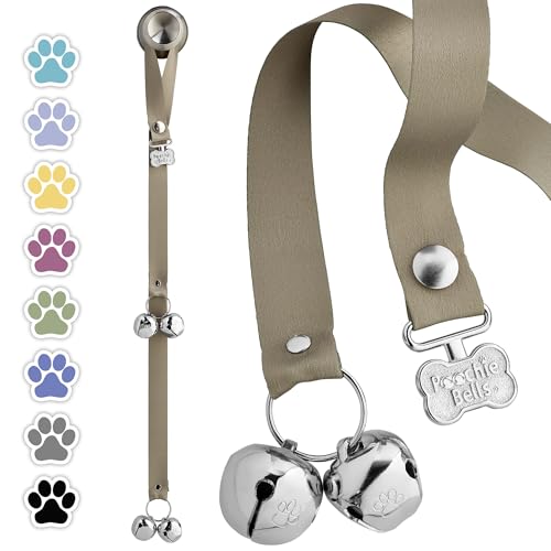 PoochieBells Hundetürglocke für das Töpfchentraining - Die originalen Töpfchentrainingsglocken für Hunde, in den USA hergestellte Hunde-Töpfchenglocken, einfaches Welpentraining, Laute, langlebige PoochieBells Hundetürglocke für das Töpfchentraining - Die originalen Töpfchentrainingsglocken für Hunde, in den USA hergestellte Hunde-Töpfchenglocken, einfaches Welpentraining, Laute, langlebige von PoochieBells