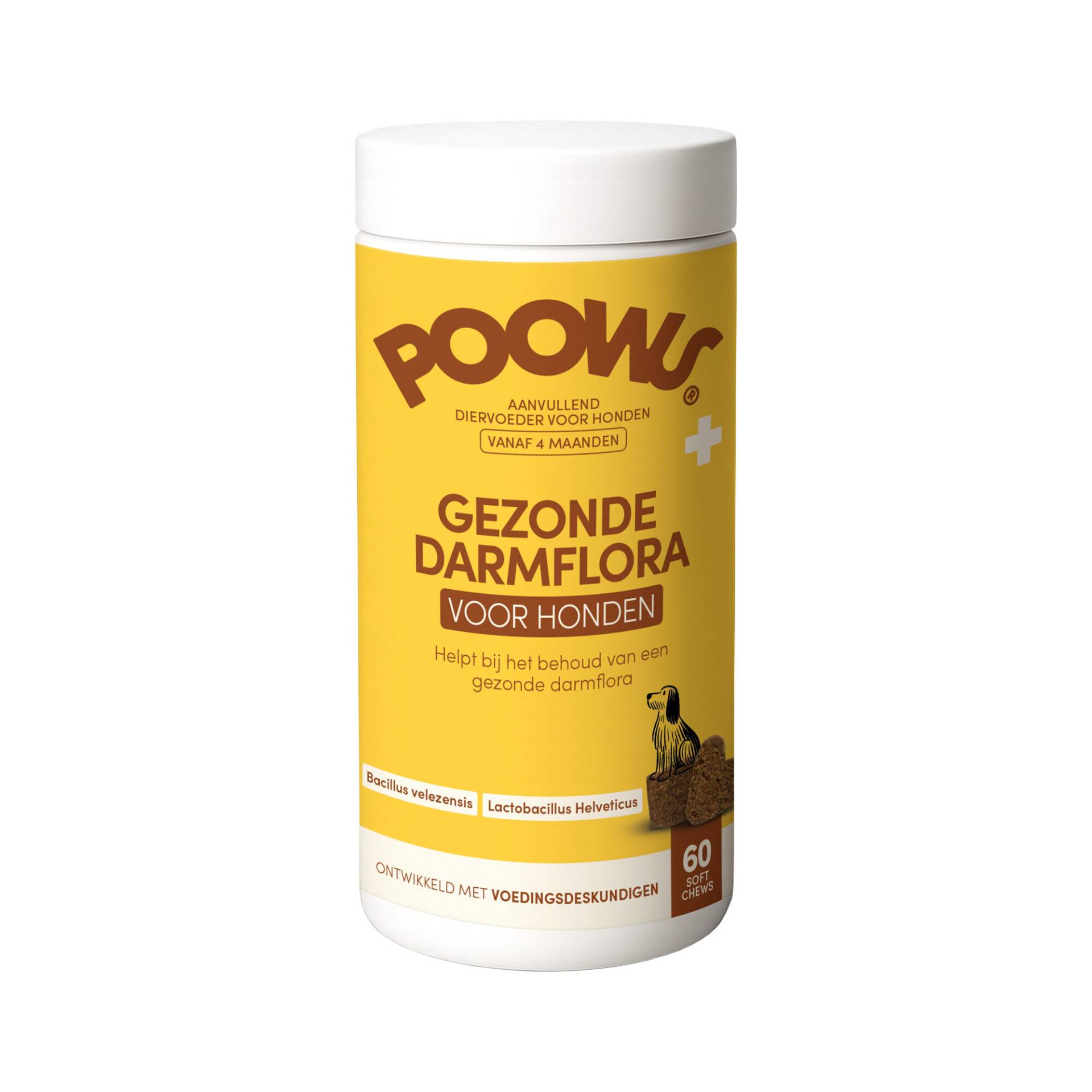 Poows Gesunde Darmflora - 60 Stück von Poows