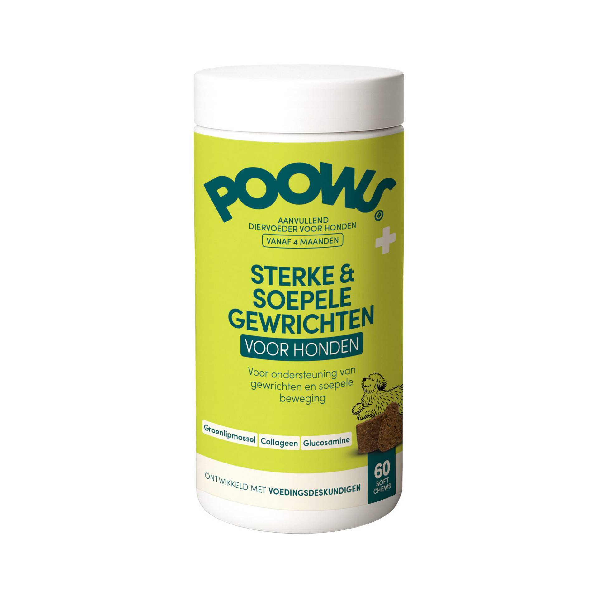 Poows Starke & Flexible Gelenke - 60 Stück von Poows