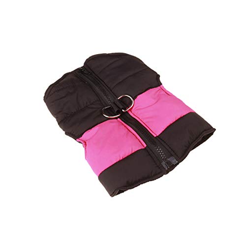 Hundezubehör, warme Haustierjacke, wasserdicht, mit Reißverschluss, Winterweste, Wattierter Mantel Hundezubehör, warme Haustierjacke, wasserdicht, mit Reißverschluss, Winterweste, Wattierter Mantel von Porceosy