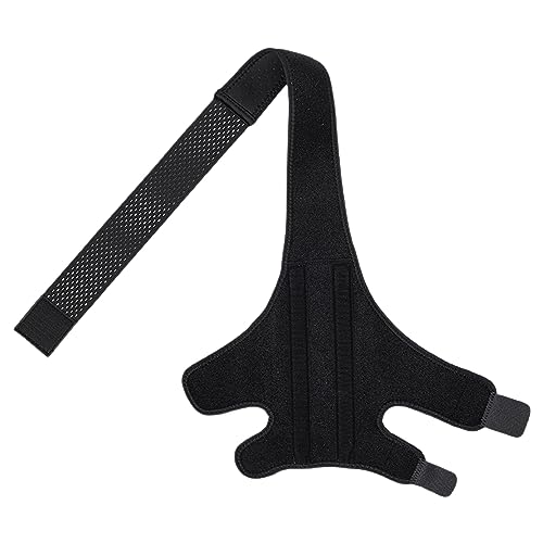 Porceosy Beinbandage, verstellbar, für den Rücken, verschleißfest, ultraleicht, ideal für zusätzliche Gelenke, Schwarz, Größe S von Porceosy
