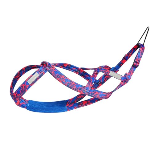 Porceosy Bequemes Hundegeschirr, elastisches Haustiergeschirr, reflektierendes Hundeschlittengeschirr, verdicktes, weiches Design, größenverstellbar, doppelter Schutz, Hundebrustgeschirr Rosenrot L Porceosy Bequemes Hundegeschirr, elastisches Haustiergeschirr, reflektierendes Hundeschlittengeschirr, verdicktes, weiches Design, größenverstellbar, doppelter Schutz, Hundebrustgeschirr Rosenrot L von Porceosy