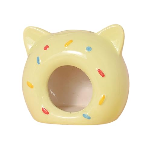 Porceosy Hamsterhütte, sicheres Haustierversteck für den Sommer, Keramik, Hamsternest, kühlende Hütte, umweltfreundlich, Kleintierunterschlupf, Grün, M Porceosy Hamsterhütte, sicheres Haustierversteck für den Sommer, Keramik, Hamsternest, kühlende Hütte, umweltfreundlich, Kleintierunterschlupf, Grün, M von Porceosy