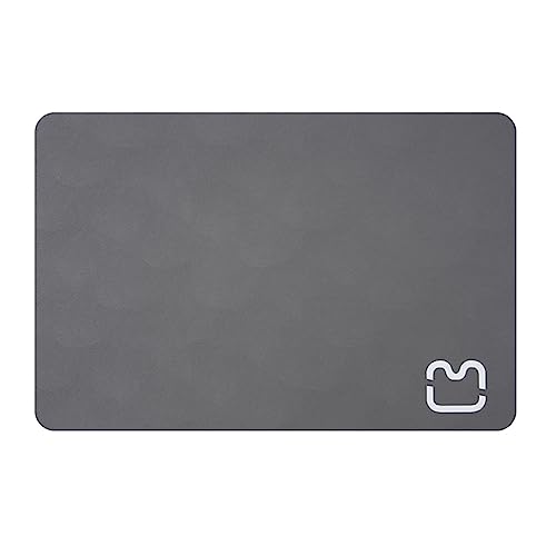Porceosy Hundenapf-Matte, saugfähig, umweltfreundlich, rechteckig, dunkelgrau, Größe L Porceosy Hundenapf-Matte, saugfähig, umweltfreundlich, rechteckig, dunkelgrau, Größe L von Porceosy