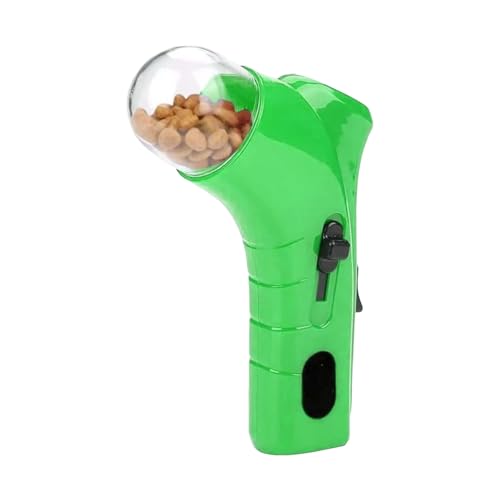 Porceosy Katzen-Leckerli-Starter, interaktives Haustierfutter-Shooter, Hand-Snack-Spielzeug für Kätzchen, Welpen, Indoor-Outdoor-Übungstraining, Grün Porceosy Katzen-Leckerli-Starter, interaktives Haustierfutter-Shooter, Hand-Snack-Spielzeug für Kätzchen, Welpen, Indoor-Outdoor-Übungstraining, Grün von Porceosy