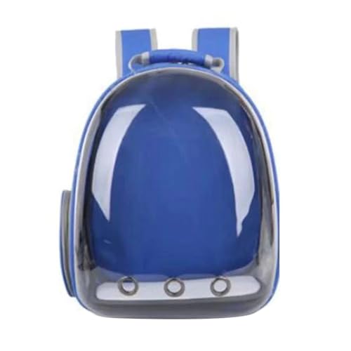 Porceosy Katzentragerrucksack, transparenter Weltraumkapsel-Haustiertrage, atmungsaktiver Hunde-Wanderrucksack für kleine Hunde, Katzen, Reisebedarf, Königsblau Porceosy Katzentragerrucksack, transparenter Weltraumkapsel-Haustiertrage, atmungsaktiver Hunde-Wanderrucksack für kleine Hunde, Katzen, Reisebedarf, Königsblau von Porceosy