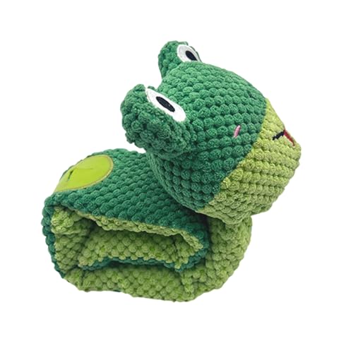Porceosy Kauspielzeug-Set für Hunde mit Quietscher, Knisterversteck-Snacks, Zahnpflege, Plüsch, stimulierendes und interaktives Hundespielzeug mit Quietscher, Grün, 1/2-teilig Porceosy Kauspielzeug-Set für Hunde mit Quietscher, Knisterversteck-Snacks, Zahnpflege, Plüsch, stimulierendes und interaktives Hundespielzeug mit Quietscher, Grün, 1/2-teilig von Porceosy