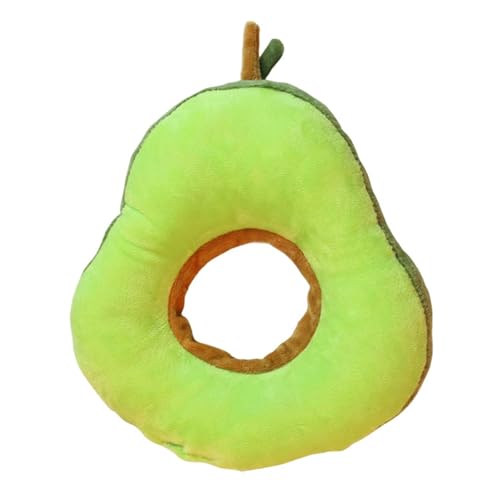 Porceosy Pet Cervical Collar Adjustable Fruit-shaped Cat Soft Comfortable Anti bite Recovery for Cats Dogs Supplies PPCotton Green L von Porceosy