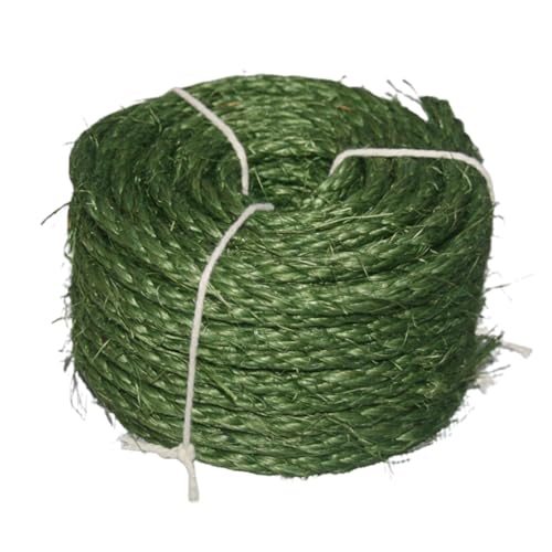 Porceosy Sisalseil für Katzenkratzbaum, natürlich, strapazierfähig, Ersatzschnur, DIY, Handwerk, Gartenarbeit, Grün, M Porceosy Sisalseil für Katzenkratzbaum, natürlich, strapazierfähig, Ersatzschnur, DIY, Handwerk, Gartenarbeit, Grün, M von Porceosy
