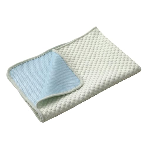 Porceosy Summer Pet Kühllösung, Komfort bei Wetter, selbst-Eiskissen, weich, waschbar, Hundematte mit 3D-Massagestößen, leicht zu reinigen, kratzfeste Decke für Grün, Größe XS Porceosy Summer Pet Kühllösung, Komfort bei Wetter, selbst-Eiskissen, weich, waschbar, Hundematte mit 3D-Massagestößen, leicht zu reinigen, kratzfeste Decke für Grün, Größe XS von Porceosy