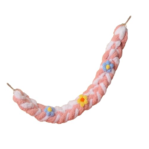 Porceosy Tier-Agility-Ausrüstung, Spaß, Haustier-Anreicherungsspielzeug, Hamster, Kletterseil, Übung für Hamster, Meerschweinchen, Frettchen, entwickelt Koordination, Balance, Rosa Weiß Porceosy Tier-Agility-Ausrüstung, Spaß, Haustier-Anreicherungsspielzeug, Hamster, Kletterseil, Übung für Hamster, Meerschweinchen, Frettchen, entwickelt Koordination, Balance, Rosa Weiß von Porceosy