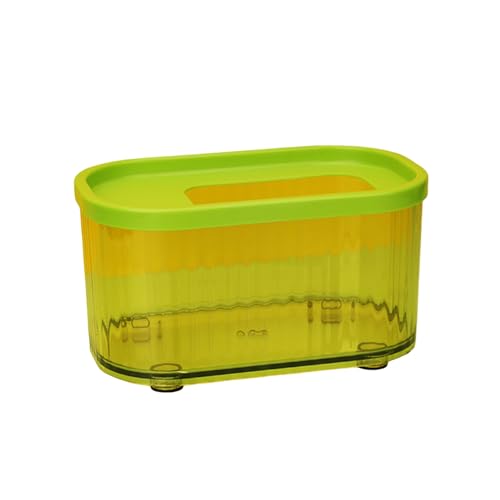 Porceosy Transparentes Haustierhaus, Hamster, Entspannungsraum, Badezimmer, Sandbad mit Anti-Sand-Leitblech, leicht zu reinigen, rutschfest, Käfigzubehör für Stressabbau, Grün Porceosy Transparentes Haustierhaus, Hamster, Entspannungsraum, Badezimmer, Sandbad mit Anti-Sand-Leitblech, leicht zu reinigen, rutschfest, Käfigzubehör für Stressabbau, Grün von Porceosy