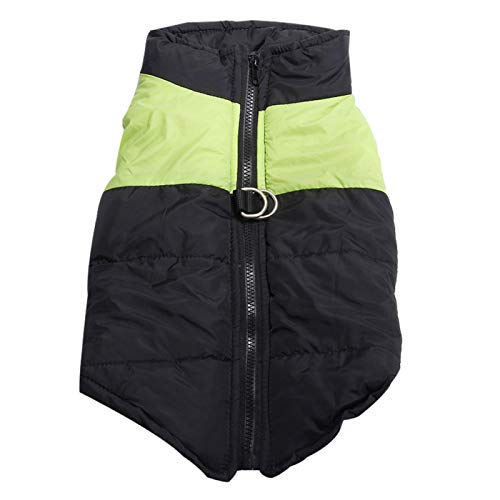 Winterweste für Hunde und Welpen, mit Reißverschluss, T-Shirt, Kleidung, Schnalle, Freizeitmantel Winterweste für Hunde und Welpen, mit Reißverschluss, T-Shirt, Kleidung, Schnalle, Freizeitmantel von Porceosy