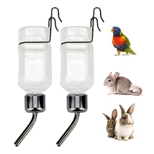 Porgeel 2pcs kleine tierwasserflasche kleine tierwasserflasche ohne Tropfen Kaninchen Wasserspender Hamster Wasserversorger für kleine Haustier 180 ml Porgeel 2pcs kleine tierwasserflasche kleine tierwasserflasche ohne Tropfen Kaninchen Wasserspender Hamster Wasserversorger für kleine Haustier 180 ml von Porgeel